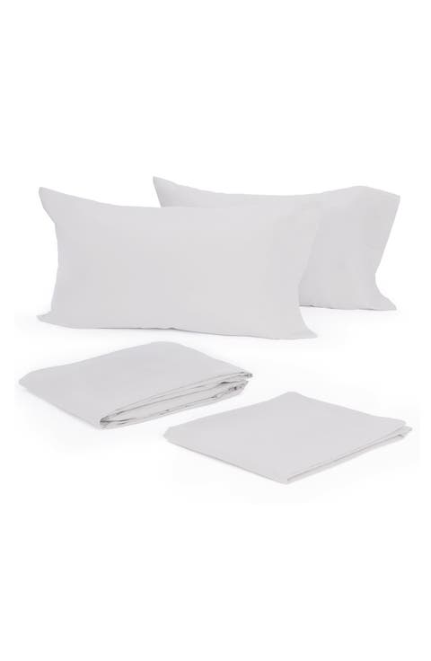 Set of 2 Cotton Sateen Pillowcases