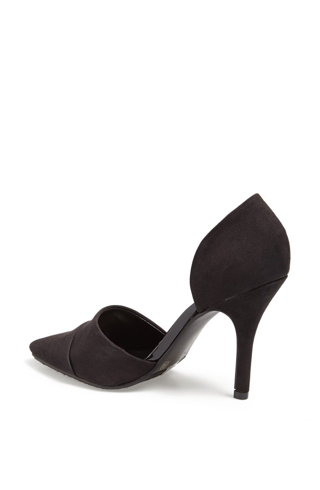 'Side Kick' Pump, Alternate, color, BLACK