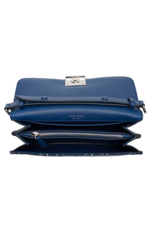 Kate Spade New York Dakota Denim Check Small Crossbody Bag In Multi