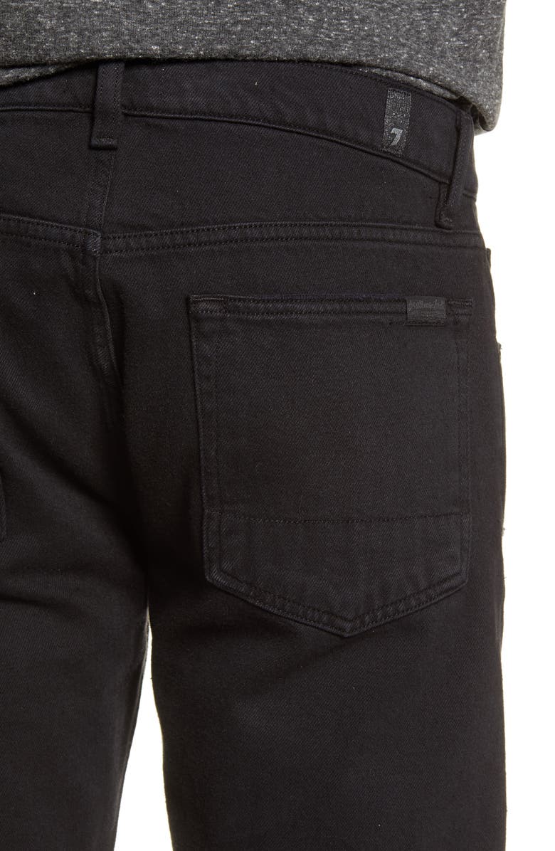 7 For All Mankind Paxtyn Ripped Skinny Fit Jeans, Alternate, color, 