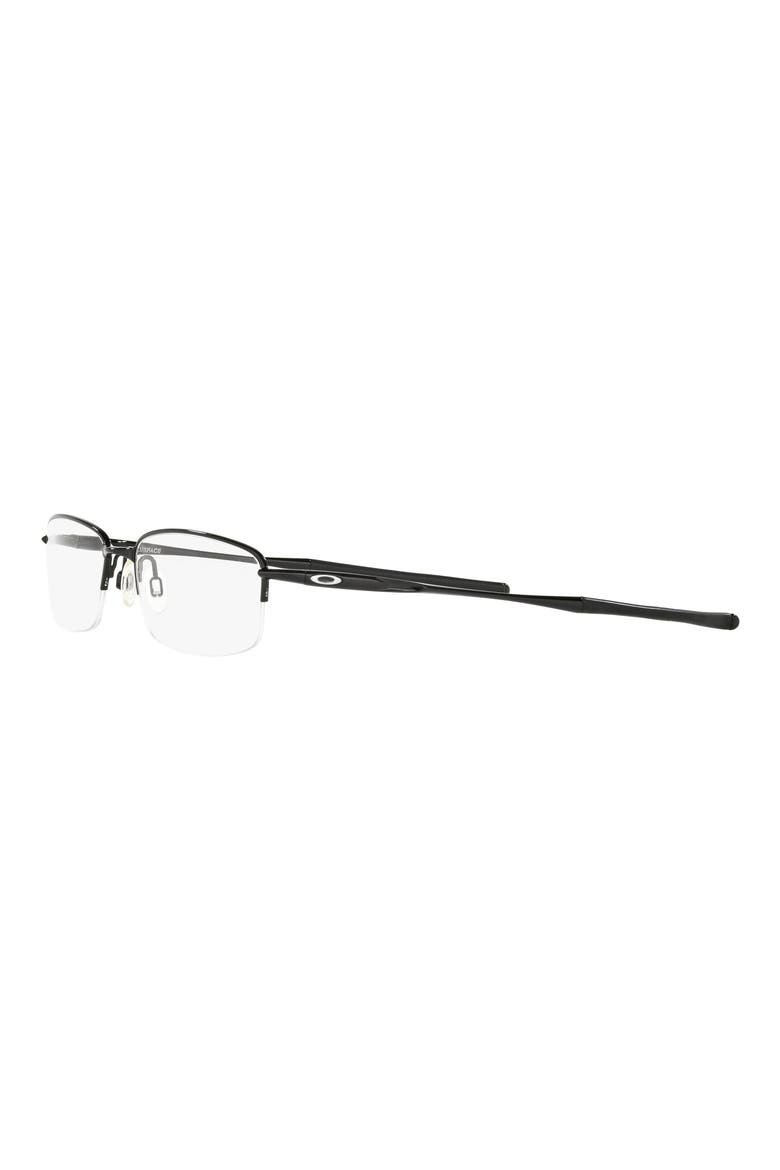 Clubhouse 52mm Semi Rimless Optical Glasses, Alternate, color, BLACK
