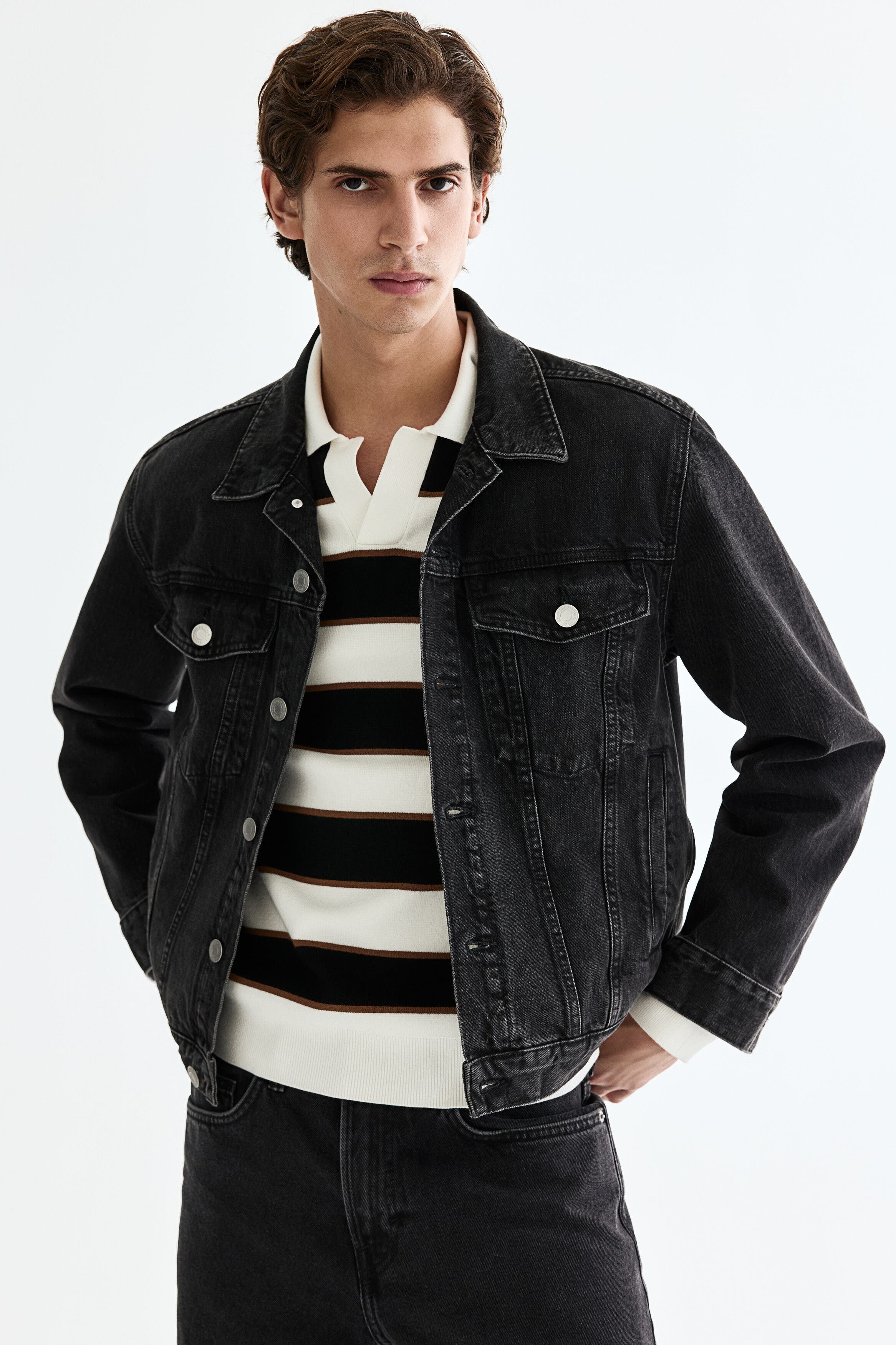 Denim Trucker Jacket - image 2