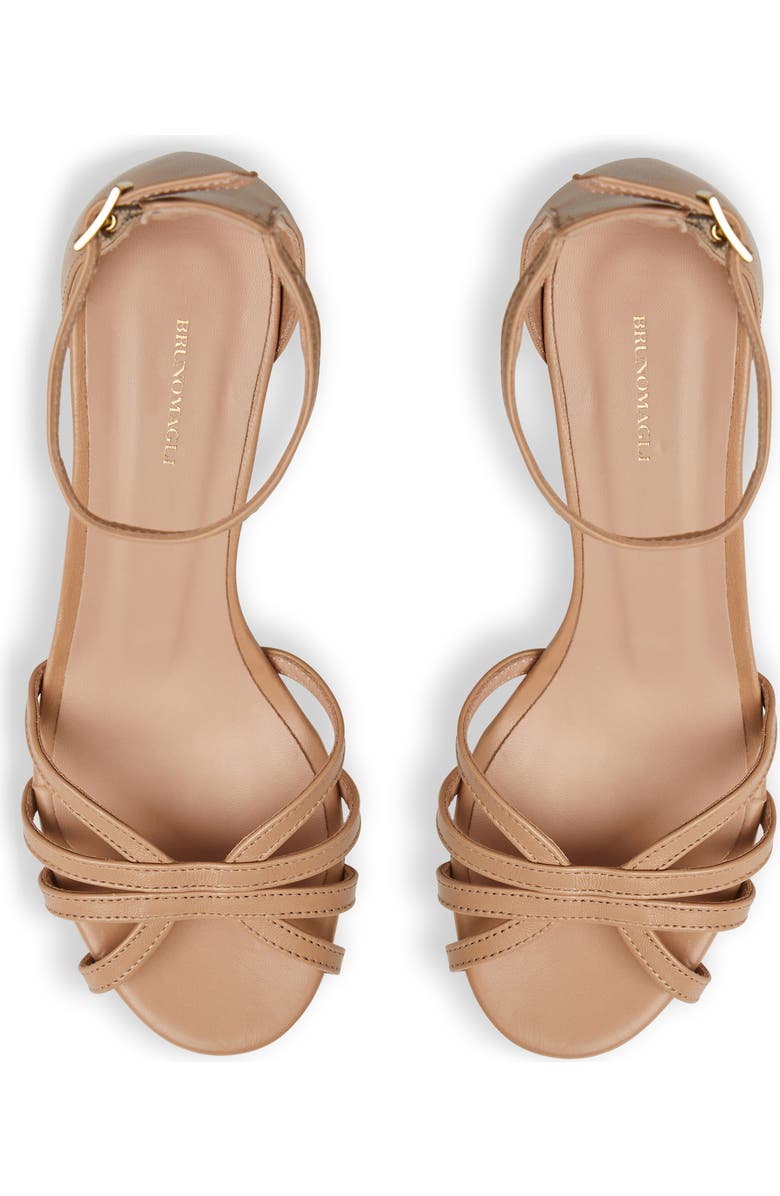 Bruno Magli Felicity Ankle Strap Sandal, Alternate, color, Sand