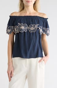 Ramy Brook Cairo Popover Top