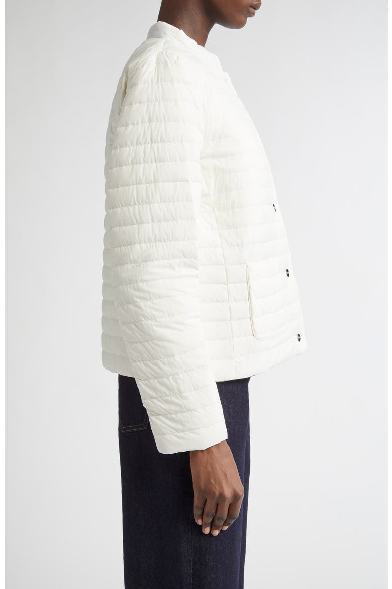 Matte to Shiny Reversible Down Puffer Jacket, Alternate, color, WHITE TO TAUPE
