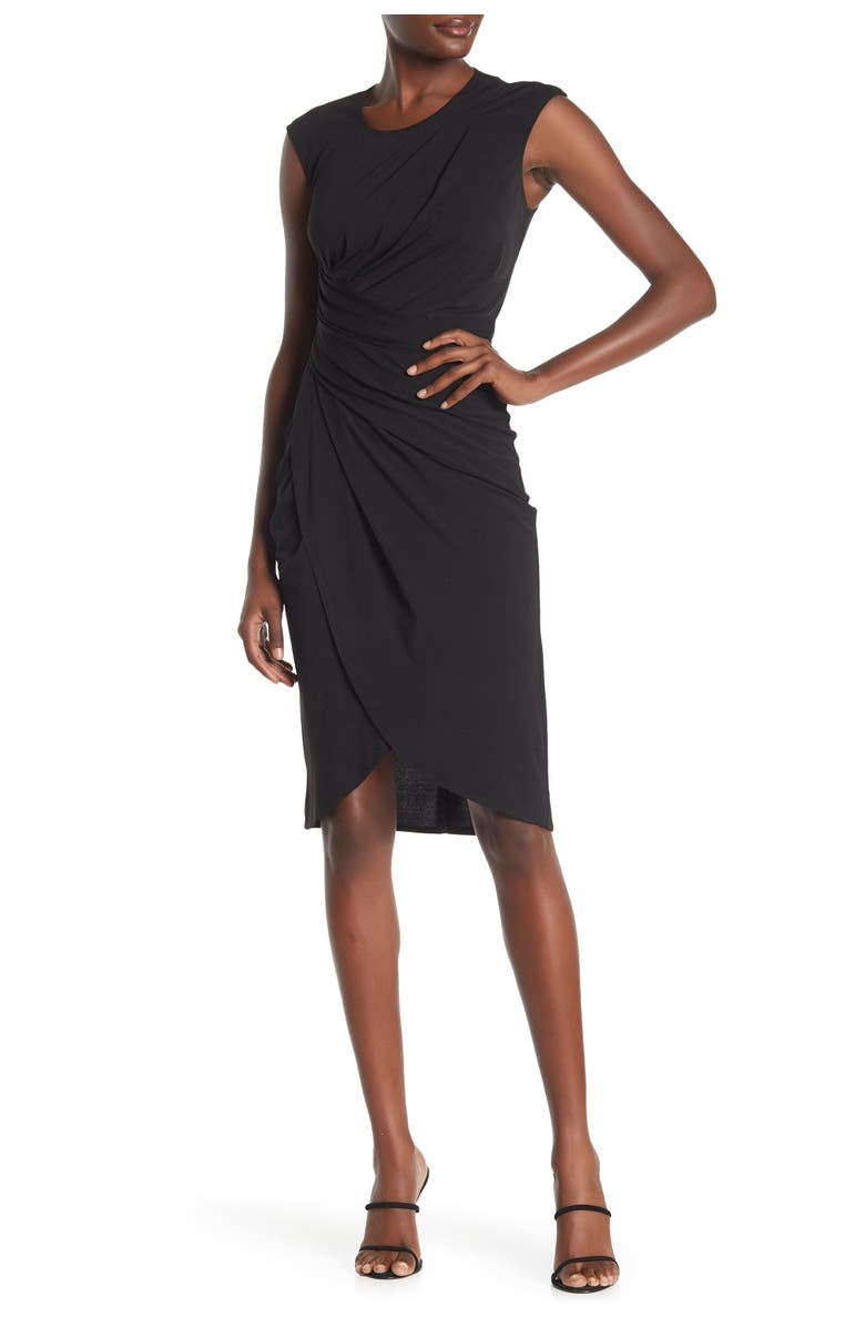 NANETTE NANETTE FOOTWR Gathered Shift Dress, Main, color,