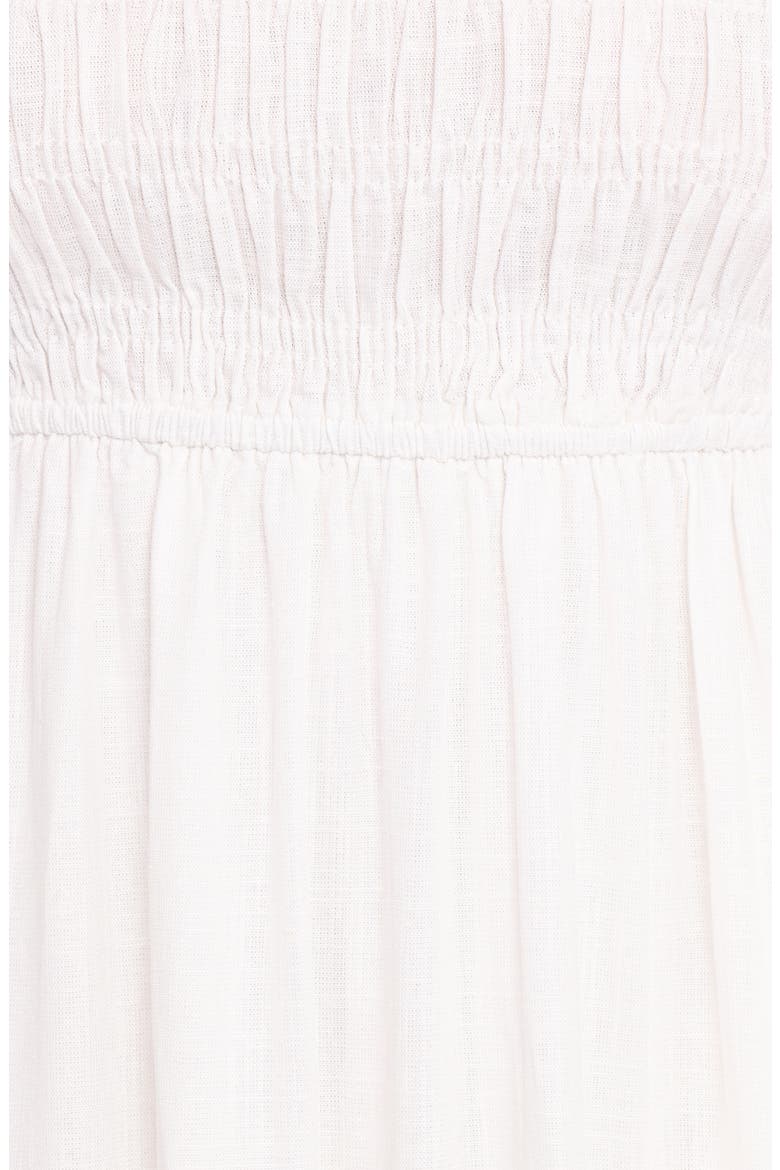 Emari Puff Sleeve Minidress, Alternate, color, WHITE