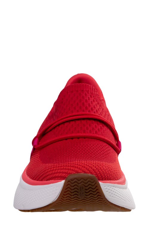 Revitalign Maia Walking Sneaker In Red