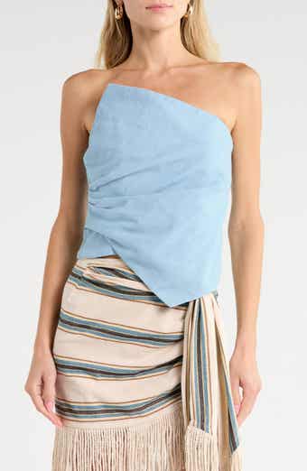 Arlo Strapless Cotton Top