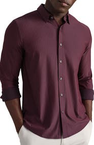 Rhone Commuter Slim Fit Performance Button-Up Shirt