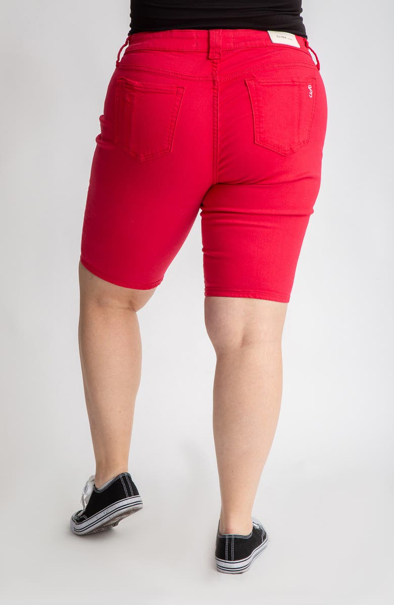 SLINK Jeans Bermuda Denim Shorts, Alternate, color, 