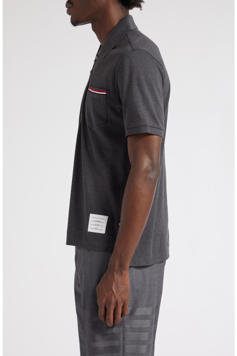 Pocket Polo, Alternate, color, DARK GREY
