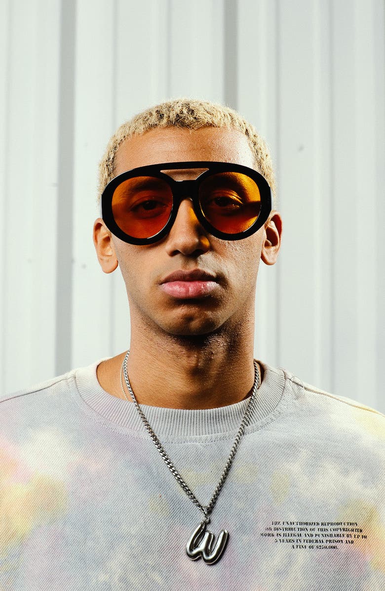 Wisdom Fashion House Owl Frame 12, Alternate, color, Black