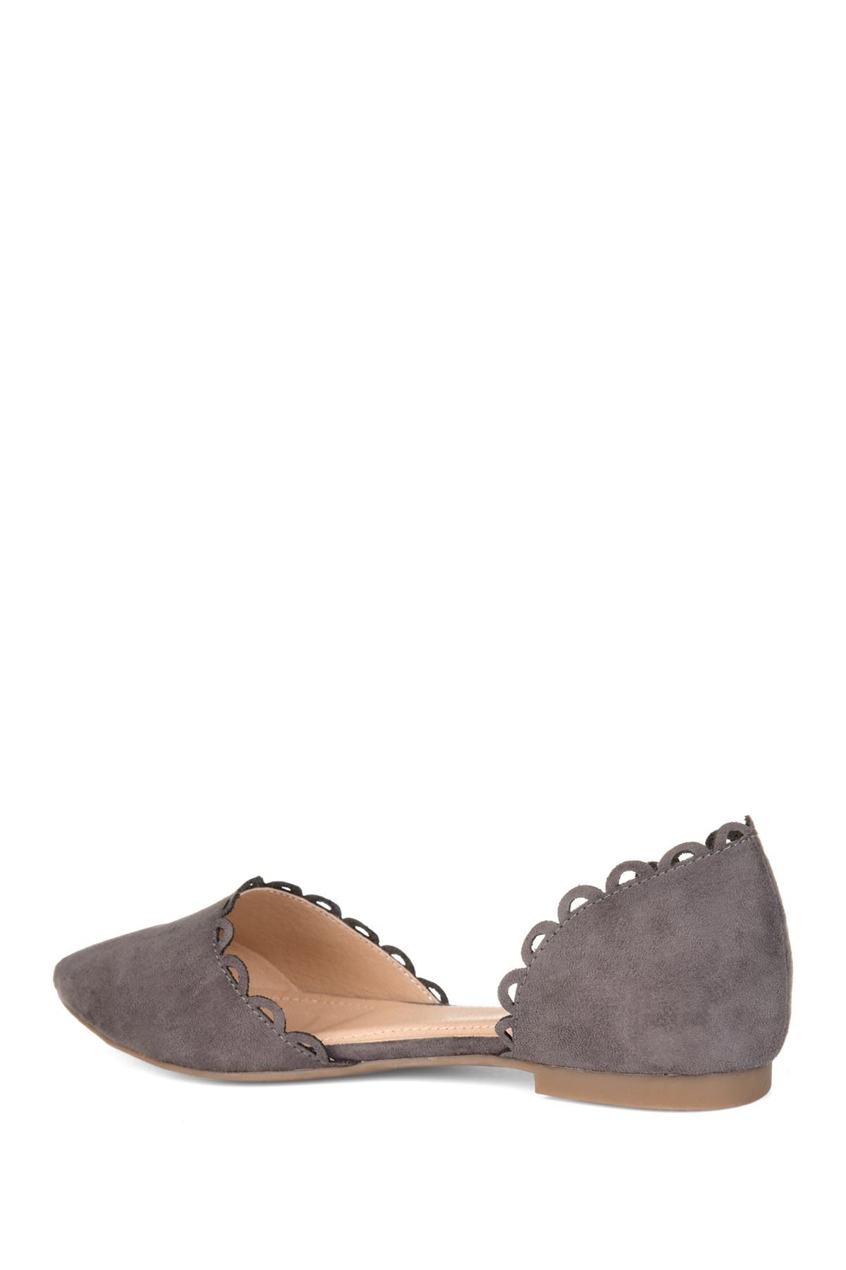 Journee Collection JOURNEE Jezlin Flat, Alternate, color, Grey