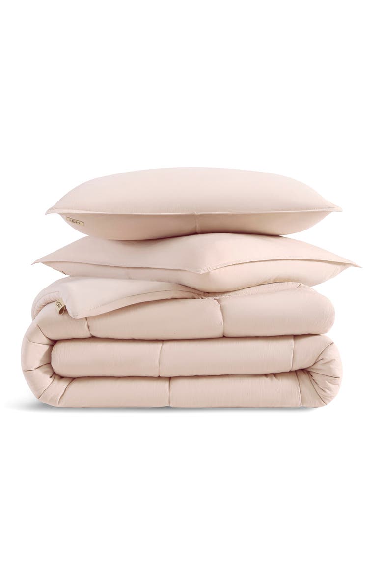 Devon Comforter & Sham Set, Main, color, HIMALAYAN SALT