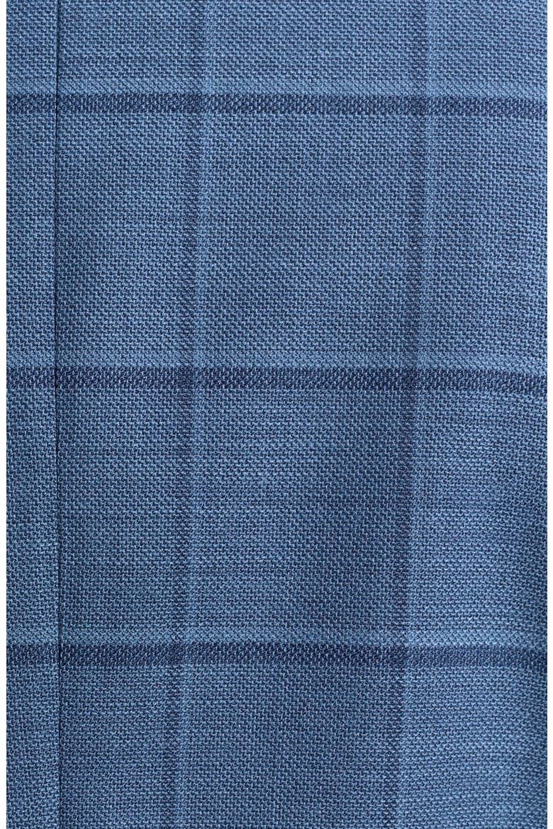 Windowpane Wool Blend Sport Coat, Alternate, color, BLUE