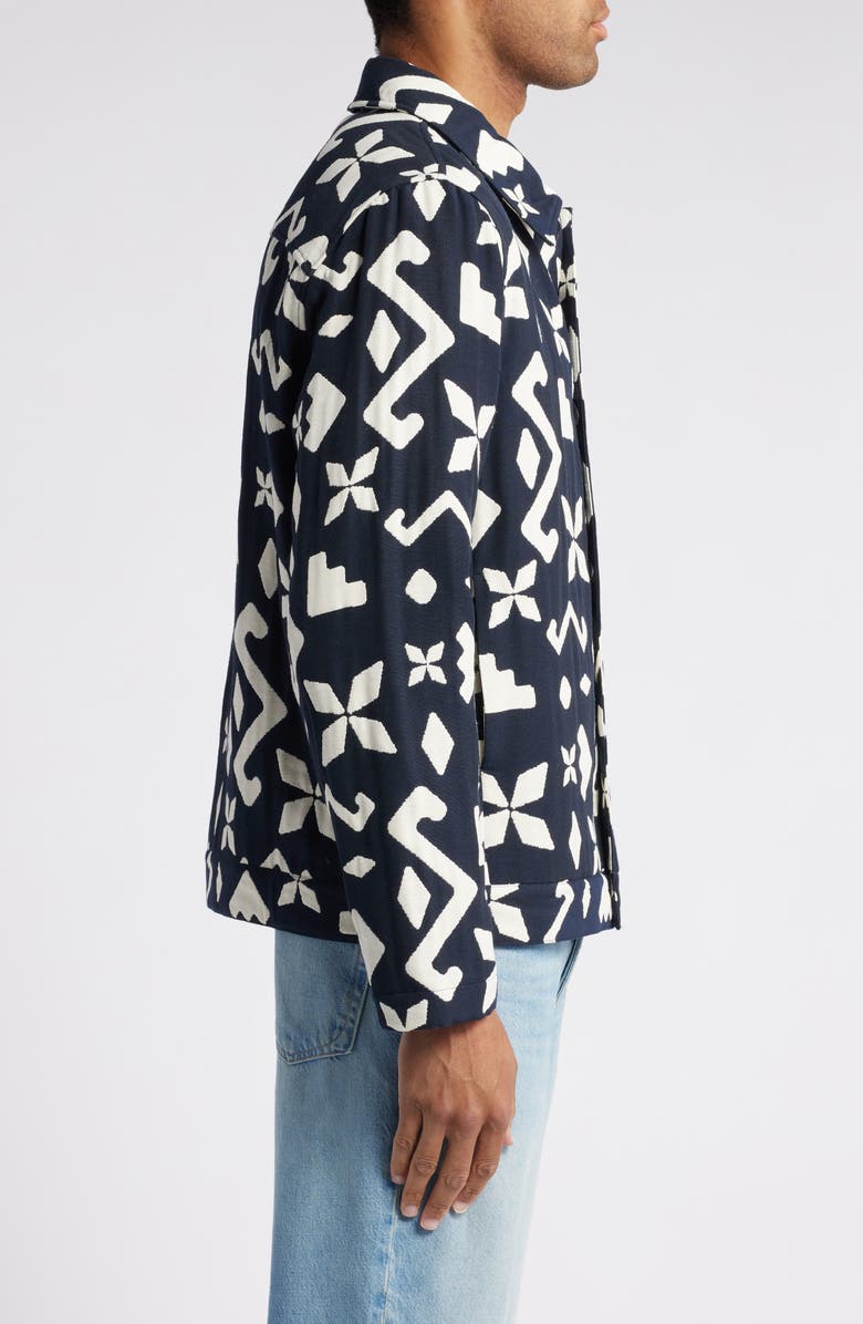 Wax London Iggy Block Geo Jacquard Jacket, Alternate, color,