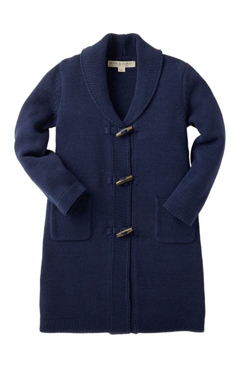 Baby Girls' Tunic Cardigan with Shawl Collar, Infant