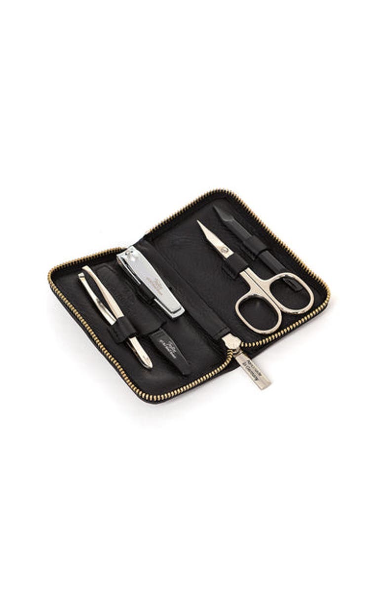 Taylor of Old Bond Street Manicure Set, Main, color, Chrome