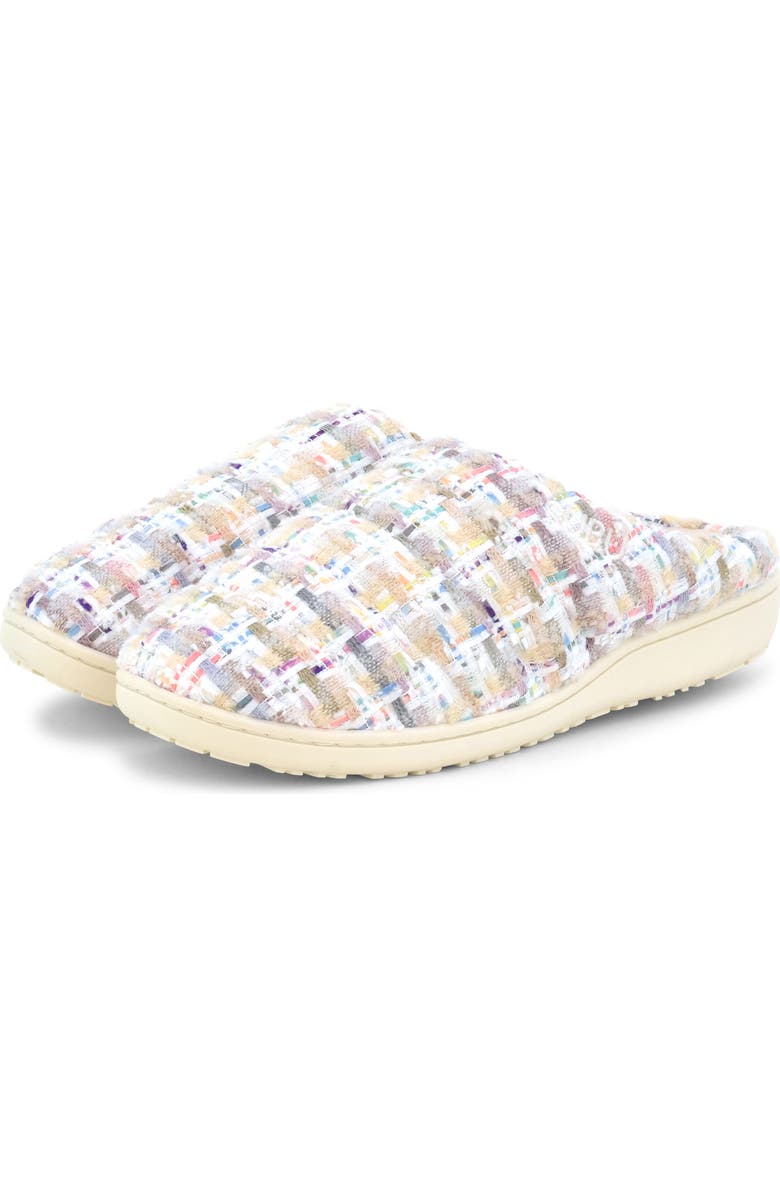 SUBU Gender Inclusive Indoor/Outdoor Puffer Slipper, Main, color, Cloudbow