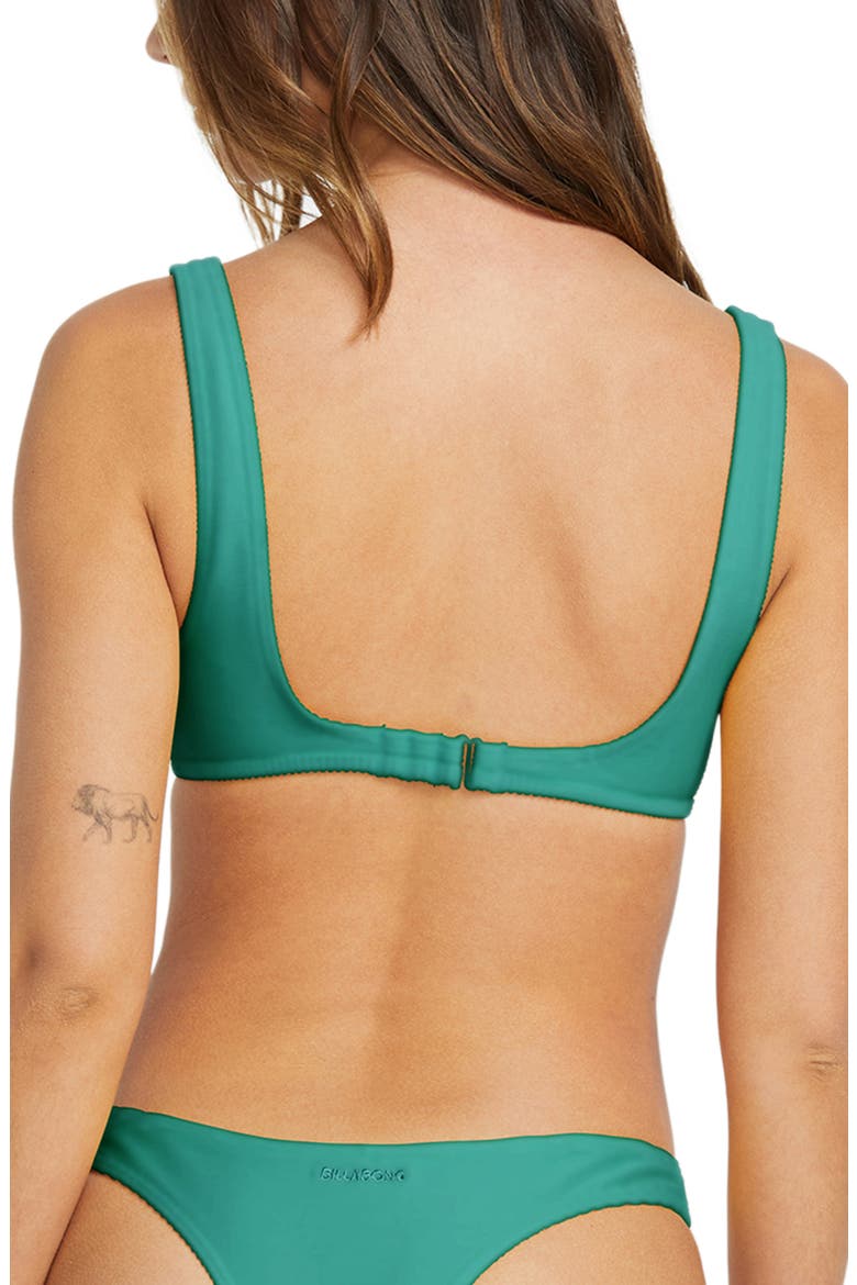 Sol Searcher Ava Bikini Top, Alternate, color, EVERGREEN