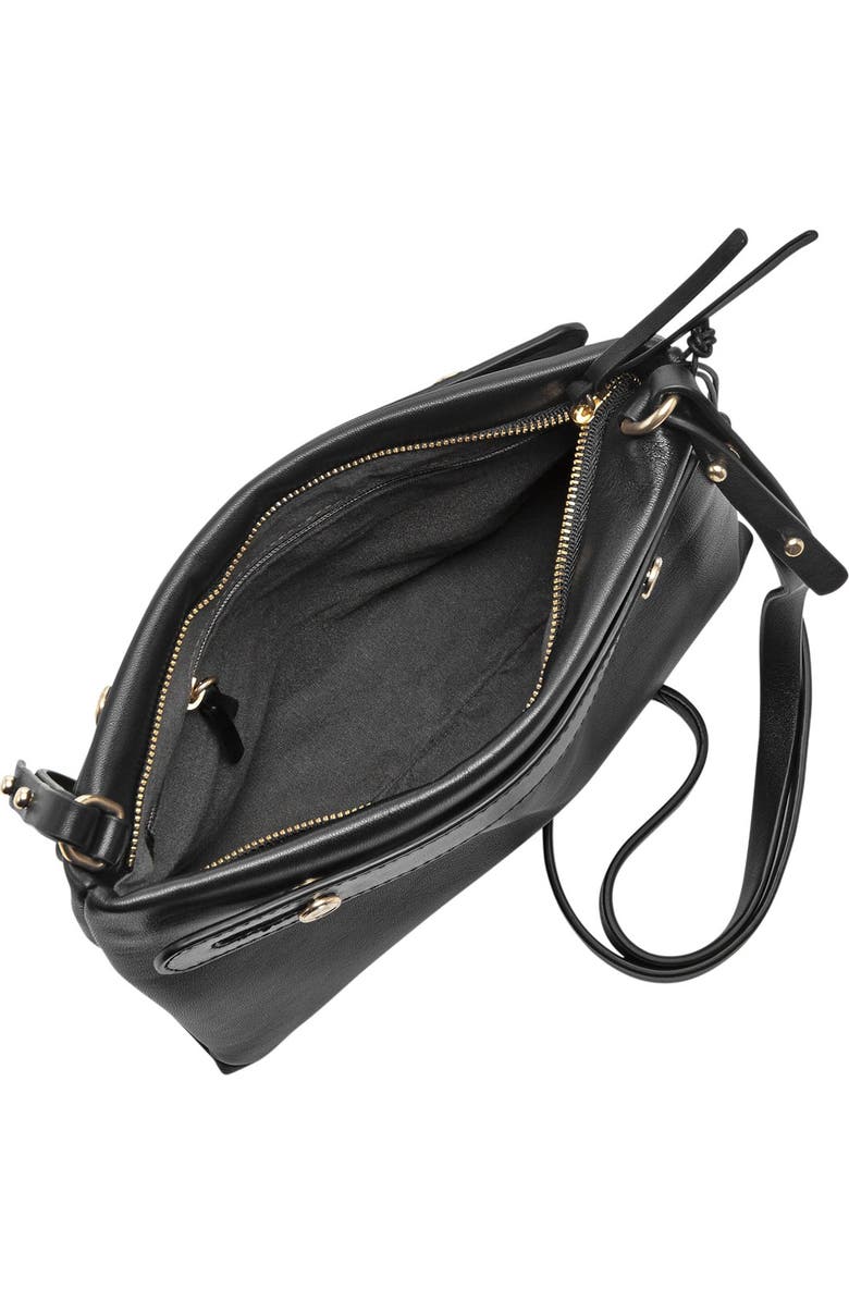 Skagen 'Mini Mikkeline' Leather Crossbody Bag, Alternate, color,