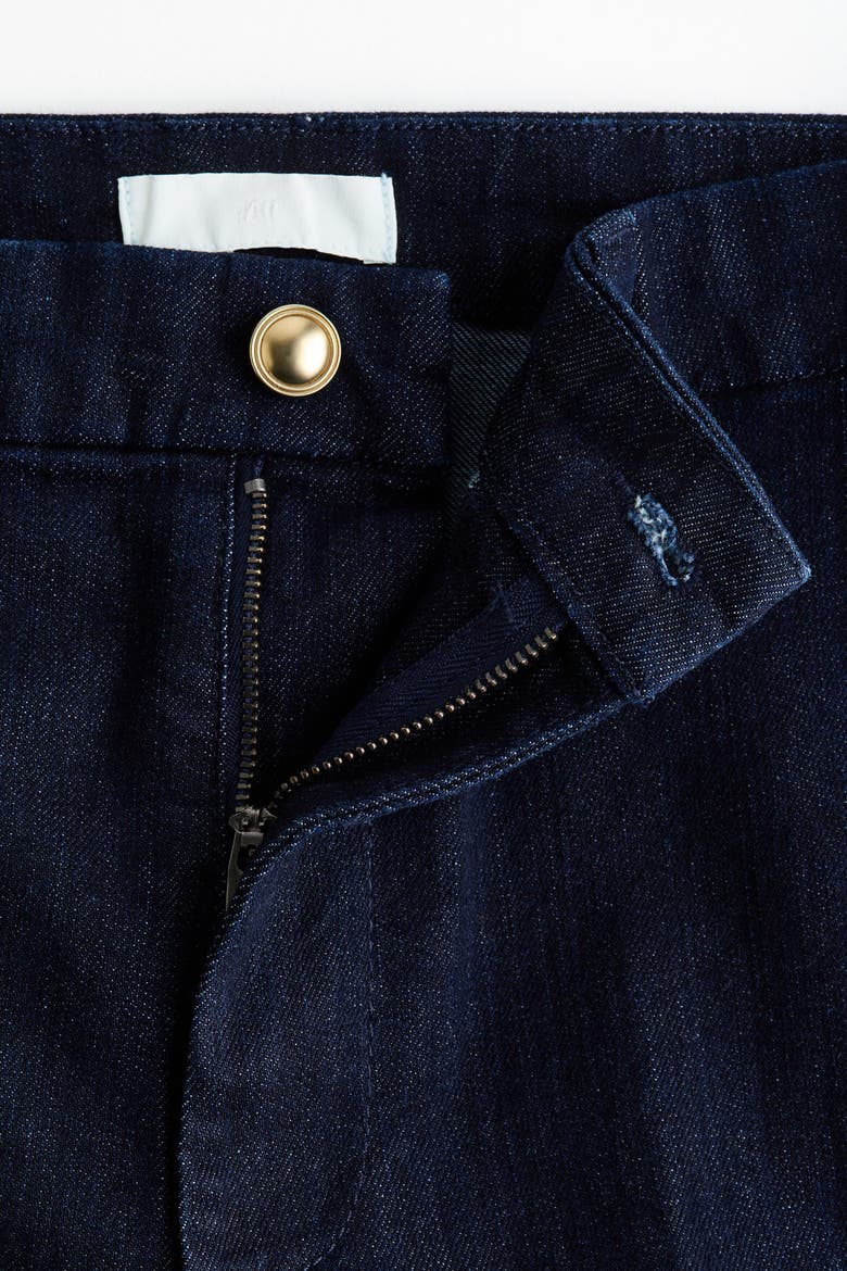 Flared High Jeans, Alternate, color, Dark denim blue
