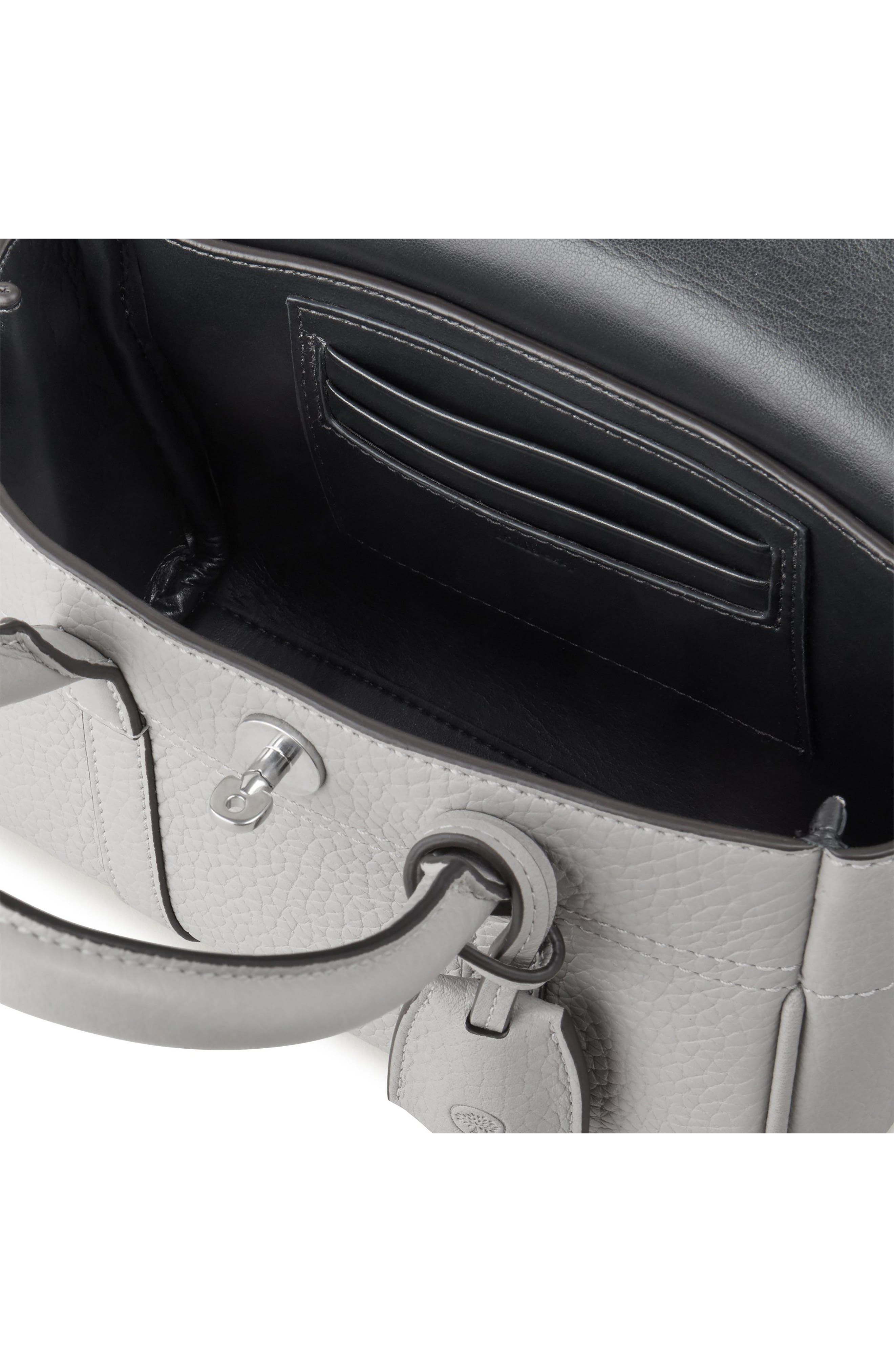 Mulberry Mini Bayswater Leather Tote, Alternate, color, 