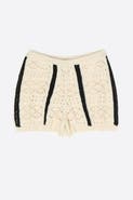 Bimba y Lola Two-Tone Knit Shorts