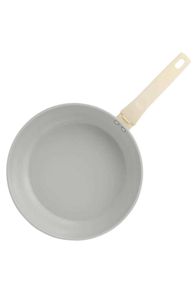 Barnsdall 12 Inch Nonstick Aluminum Frying Pan, Alternate, color, White