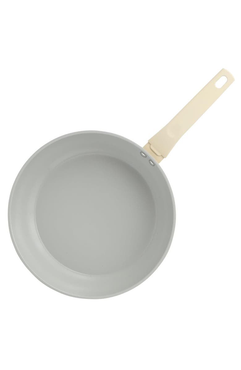 Gibson Home Barnsdall 12 Inch Nonstick Aluminum Frying Pan, Alternate, color, White