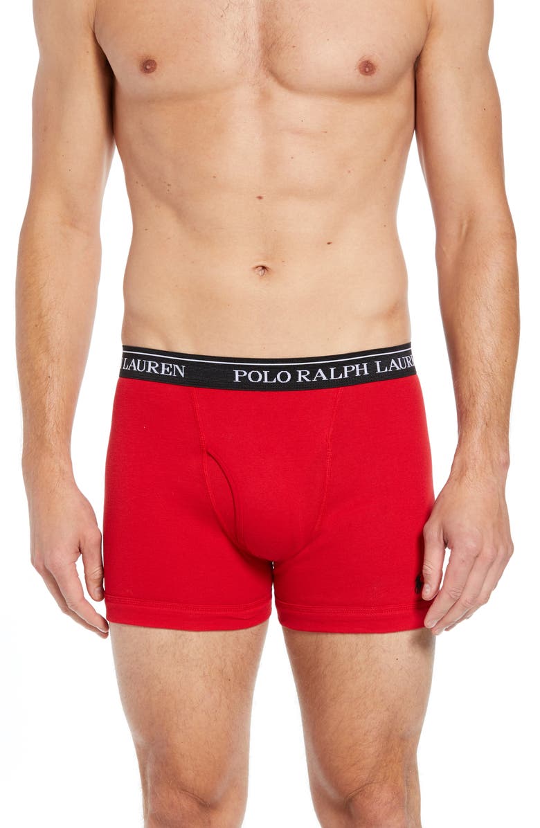 Polo Ralph Lauren 5-Pack Cotton Boxer Briefs, Alternate, color, 