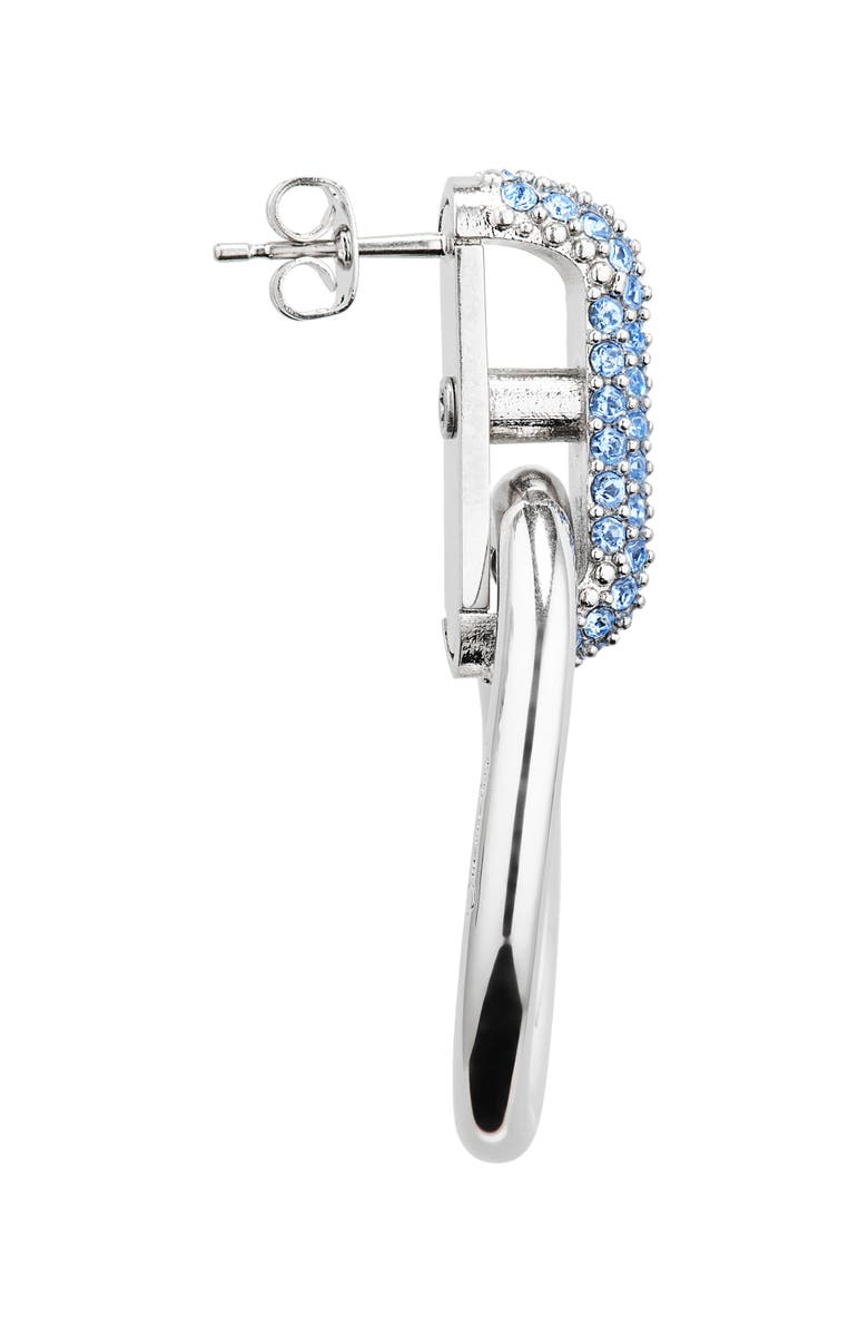 Oscar de la Renta Pavé Crystal Link Drop Earrings, Alternate, color,