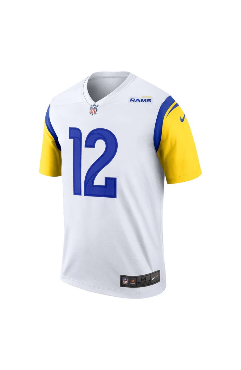 Nike Men's Nike Puka Nacua White Los Angeles Rams White Legend Jersey, Alternate, color,