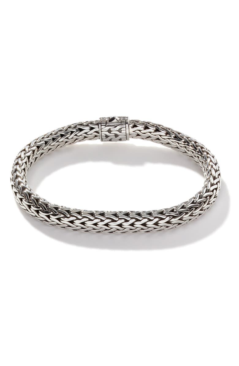 John Hardy Icon Bracelet, Sterling Silver, 7.5MM, Alternate, color, Silver