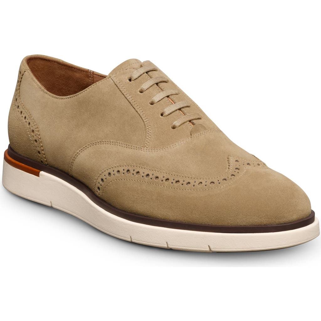 Allen Edmonds Carson Hybrid Wingtip Oxford In Bone