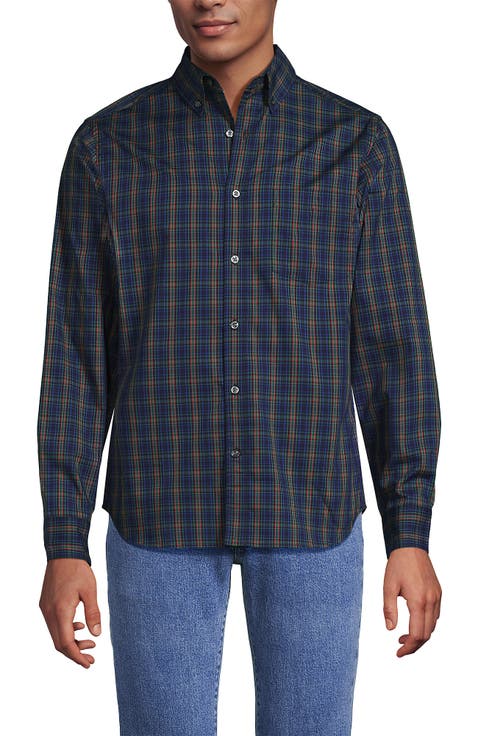 Traditional Fit Long Sleeve Travel Kit Shirt