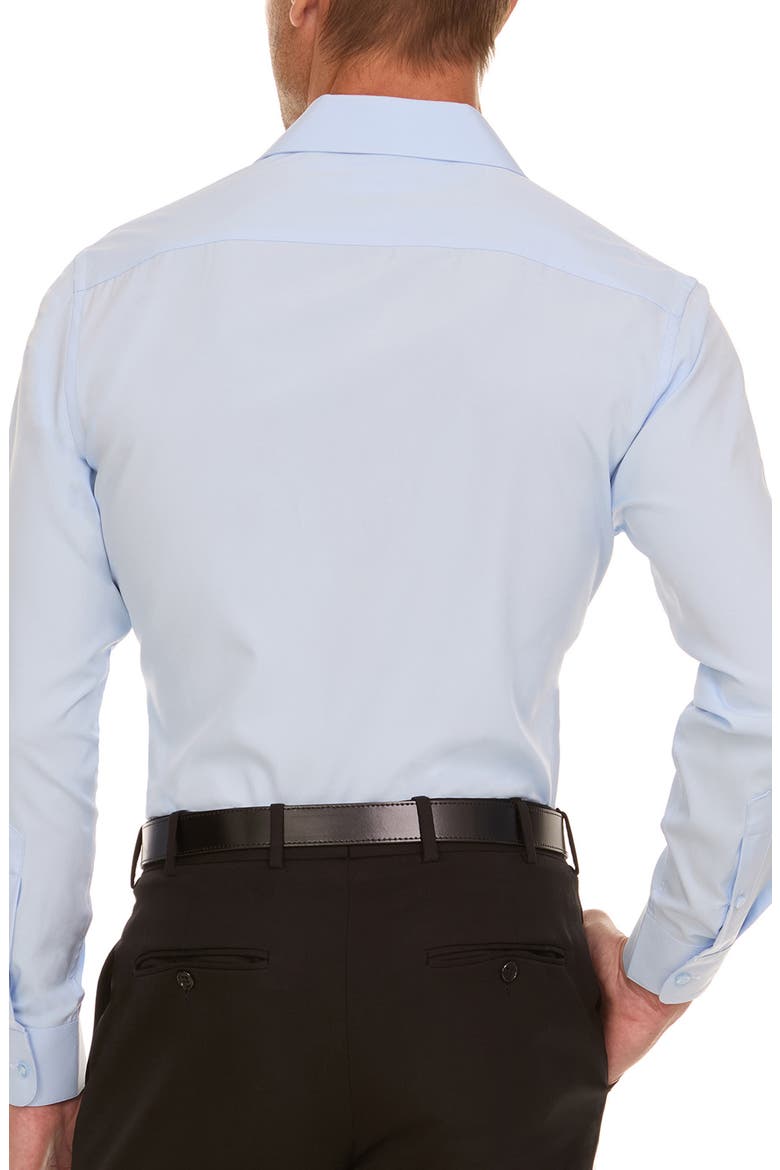 Slim Fit Serentity Solid Dress Shirt, Alternate, color, SERENITY