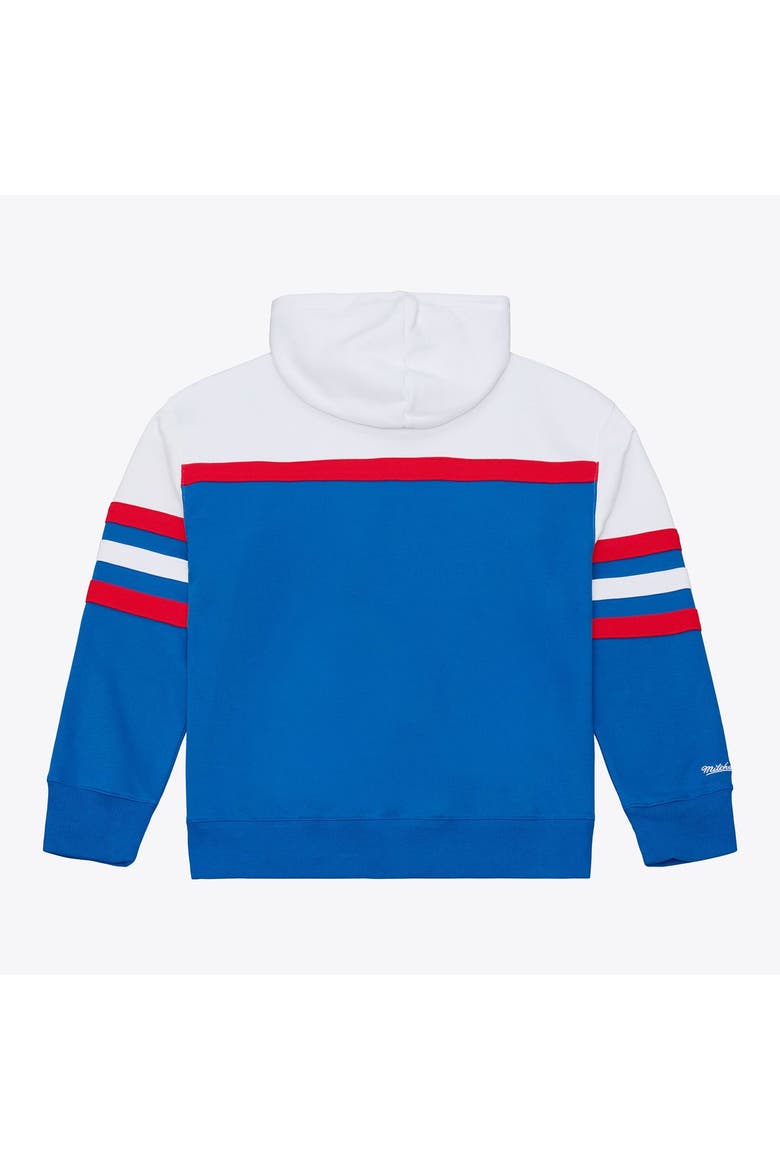 Men's Mitchell & Ness Royal New York Rangers Head Coach Hoodie, Alternate, color, Royal