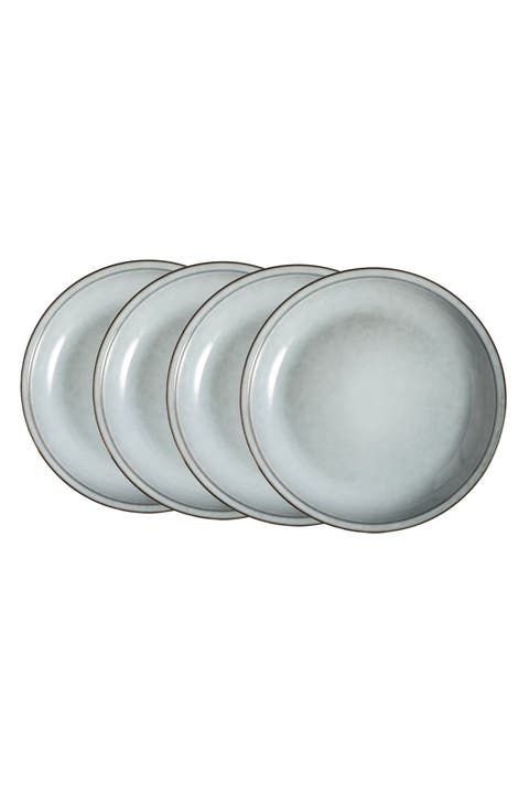 Lily Stoneware Dessert Plate 8" Set of 4