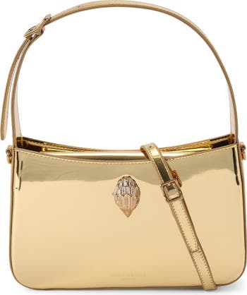 Bond Metallic Leather Shoulder Bag