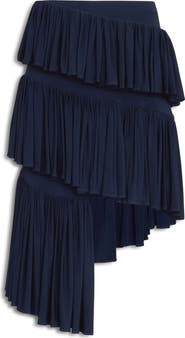 Alaïa Jersey Spiral Skirt