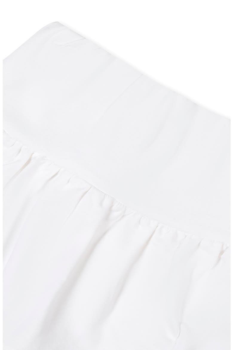Kids' Organic French Terry Skort, Alternate, color, White