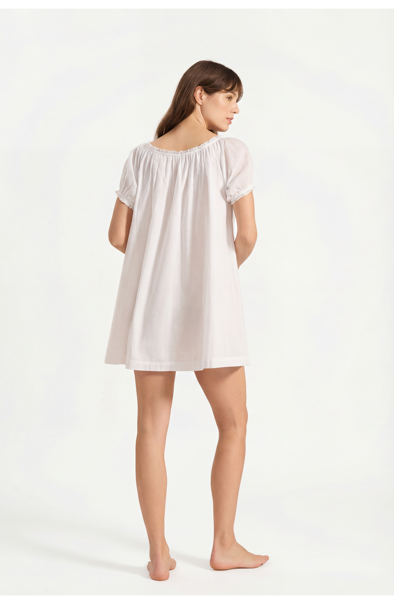 If Only If Cosette Nightdress, Alternate, color, White