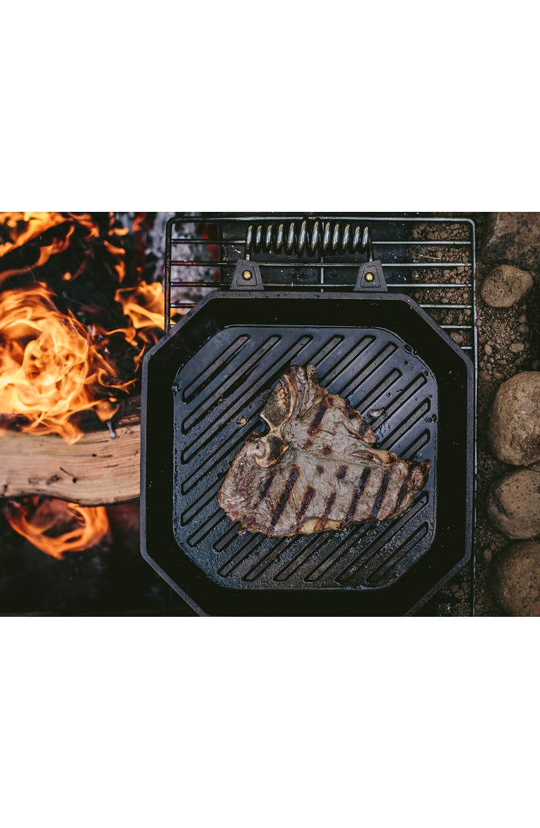 FINEX 12" Cast Iron Grill Pan, Alternate, color, Black