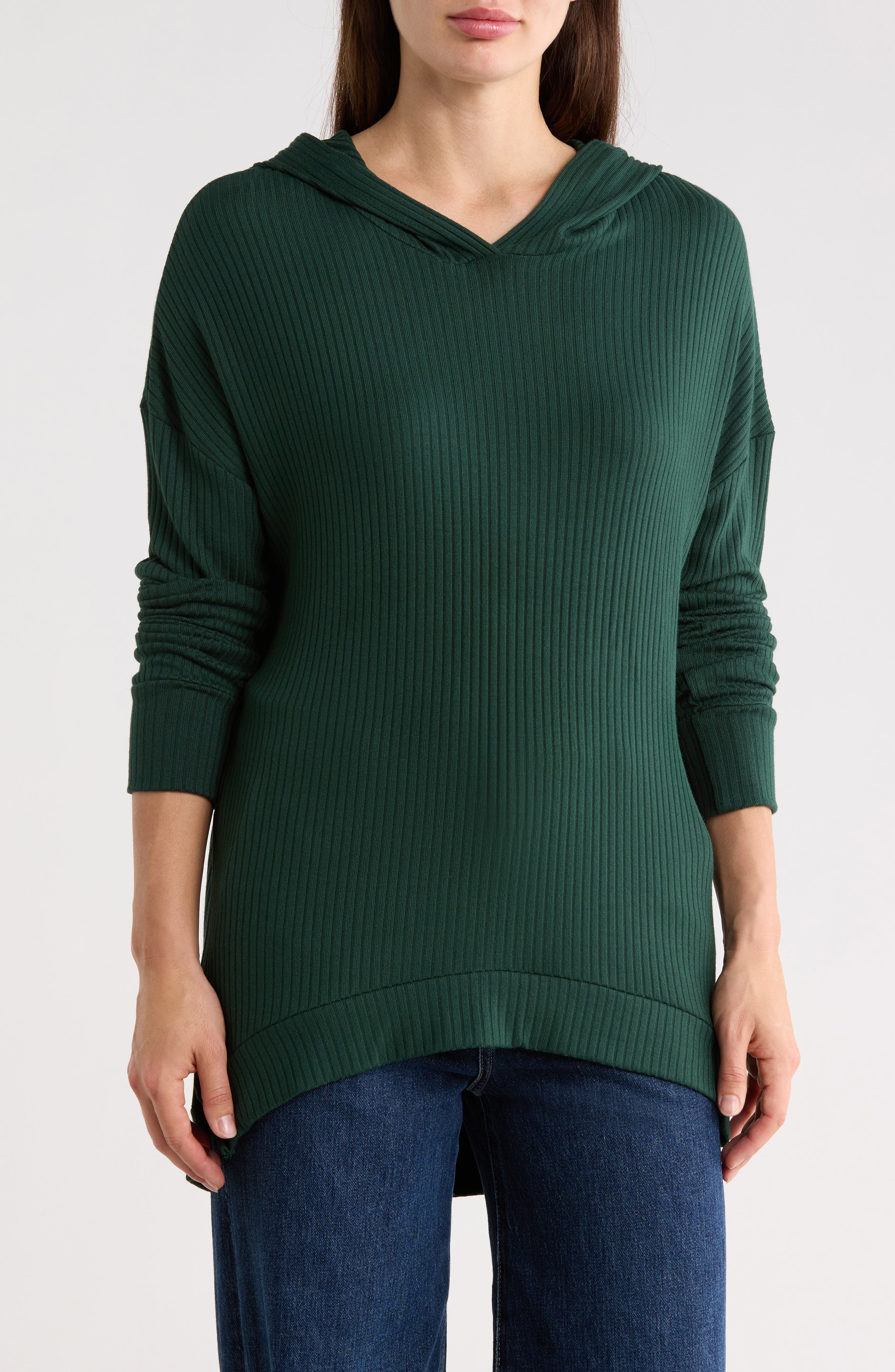 GO COUTURE High-Low Hoodie