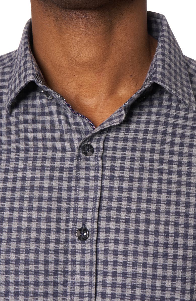 Robert Graham Eratos Check Flannel Button-Up Shirt, Alternate, color, 