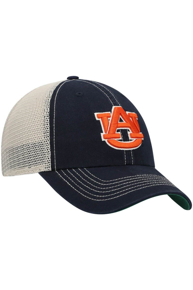 Men's '47 Navy Auburn Tigers Trawler Trucker Snapback Hat, Alternate, color, Navy