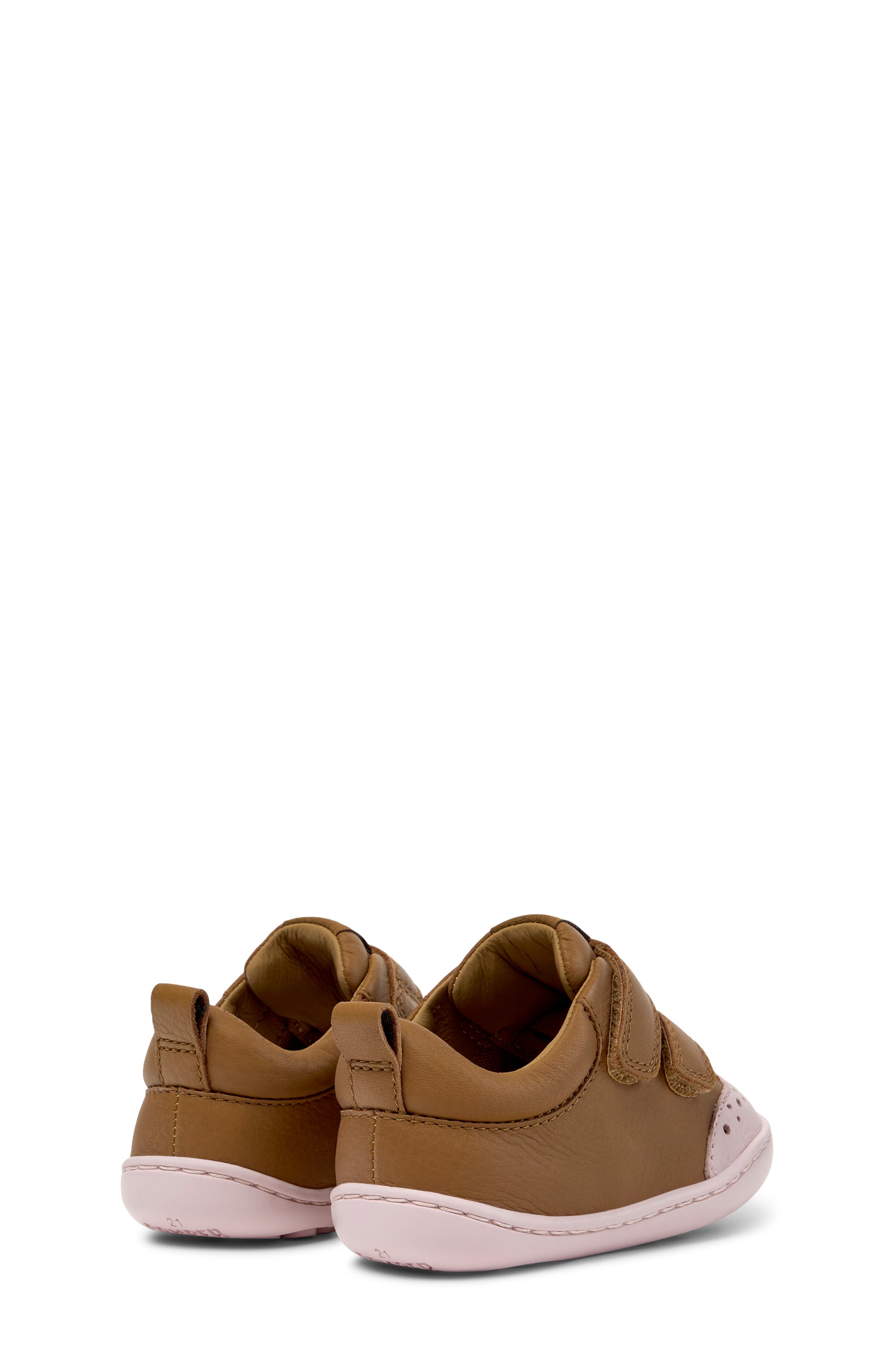 Kids' Peu Cami First Walker Sneaker, Alternate, color, MEDIUM BROWN
