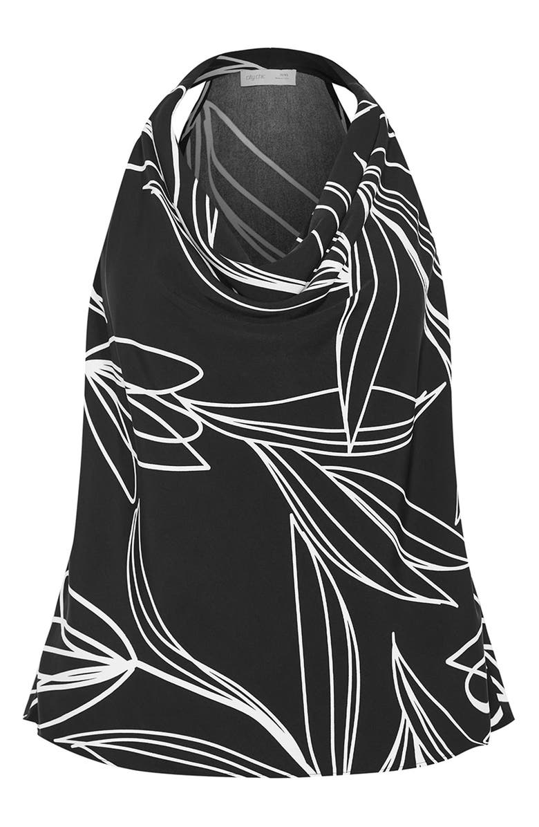 City Chic Shania Cowl Neck Sleeveless Top, Alternate, color, 